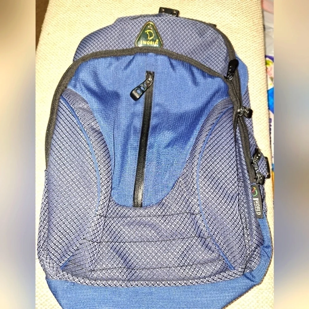 A J World backpack. It's pre-owned but still in great condition.